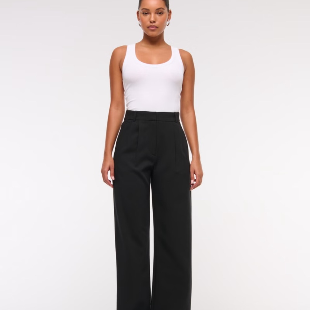 Abercrombie Tailored Wide Leg Pant